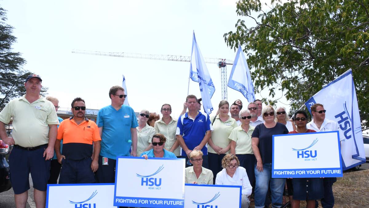FED UP: Dubbo Hospital workers want the Western NSW Local Health District to hire more staff to make beds. Photo: BELINDA SOOLE