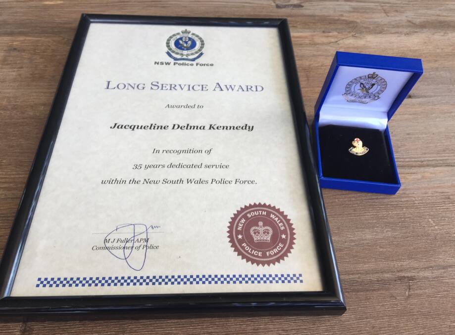 PRESTIGIOUS HONOUR: The recognition Jacqueline Kennedy received. 