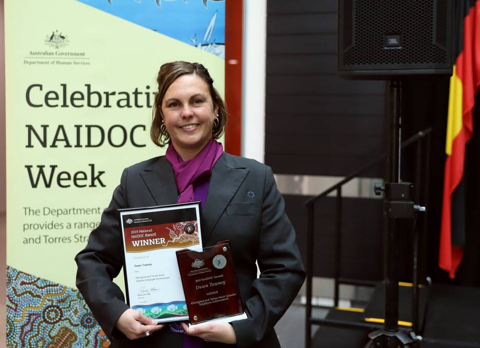 AWARD WINNER: Dawn Towney's commitment to helping vulnerable community members has been recognised. Photo: SUPPLIED