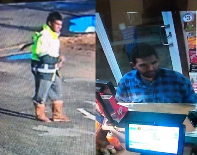 MEN WANTED: One of the men was last seen wearing a reflective green hoodie and dark trousers; and the other a blue jumper, black shorts and carrying a blanket. Photo: ORANA MID-WESTERN POLICE DISTRICT/FACEBOOK