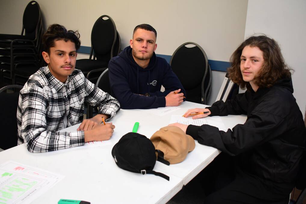 FULL OF POTENTIAL: Teenagers with a range of untapped potential are enjoying participating in the program. Photo: BELINDA SOOLE