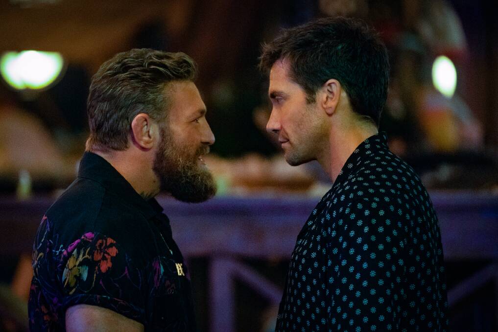 Conor McGregor and Jake Gyllenhaal as Knox and Dalton in the new Road House. Picture by Prime Video