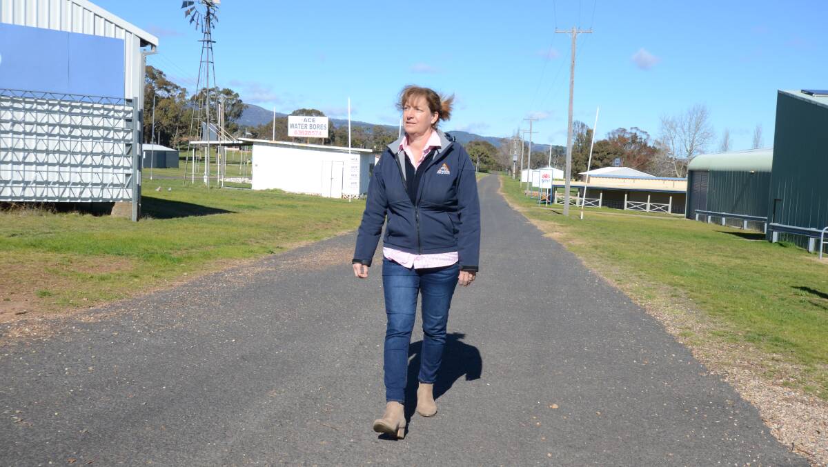 HERE WE GO AGAIN: ANFD manager Jayne West pictured in 2020 after the field days were cancelled. The 2021 field days have been cancelled too, due to COVID-19 concerns. Photo: JUDE KEOGH