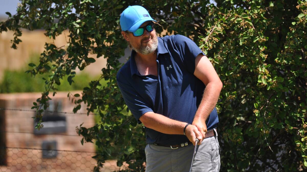TEEING OFF: Elton Keeffe will lead Wellington's 2019 CWDGA division one pennant campaign. Photo: NICK McGRATH