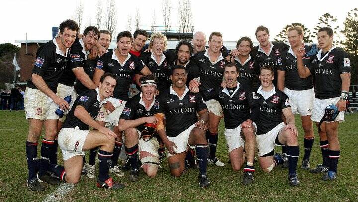 WINNING: Hare Lavaka (centre) celebrates a first grade premiership with Easts, he's also coached Parkes and Forbes to Blowes Clothing Cup titles in the last decade. He'll help the Dubbo Rhinos in 2019. 