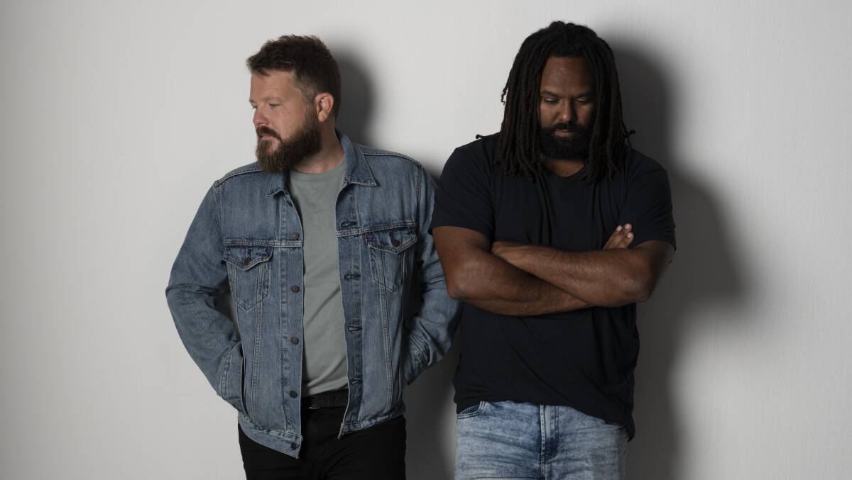 DUO: Busby Marou is made up of Rockhampton duo Thomas Busby and Jeremy Marou.