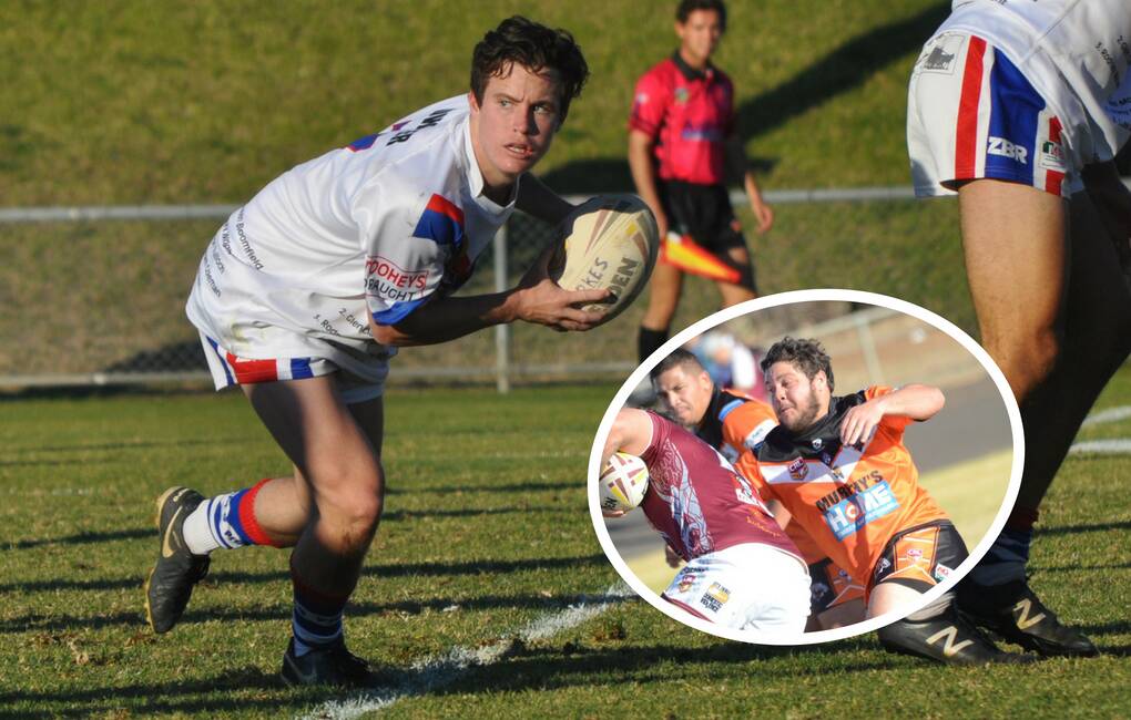 HEAD-TO-HEAD: Parkes half Joey Dwyer will line-up against one of Group 11's toughest halves in the form of Nyngan recruit Josh Merritt during Sunday's round 11 clash at Larkin Oval.