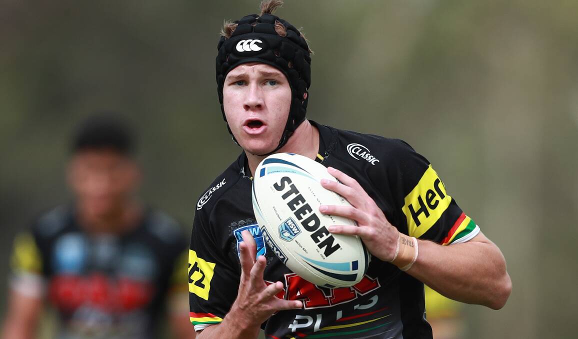 NATIONAL CHAMP: Matt Burton in Penrith Panthers colours. Photo: NRL Photos