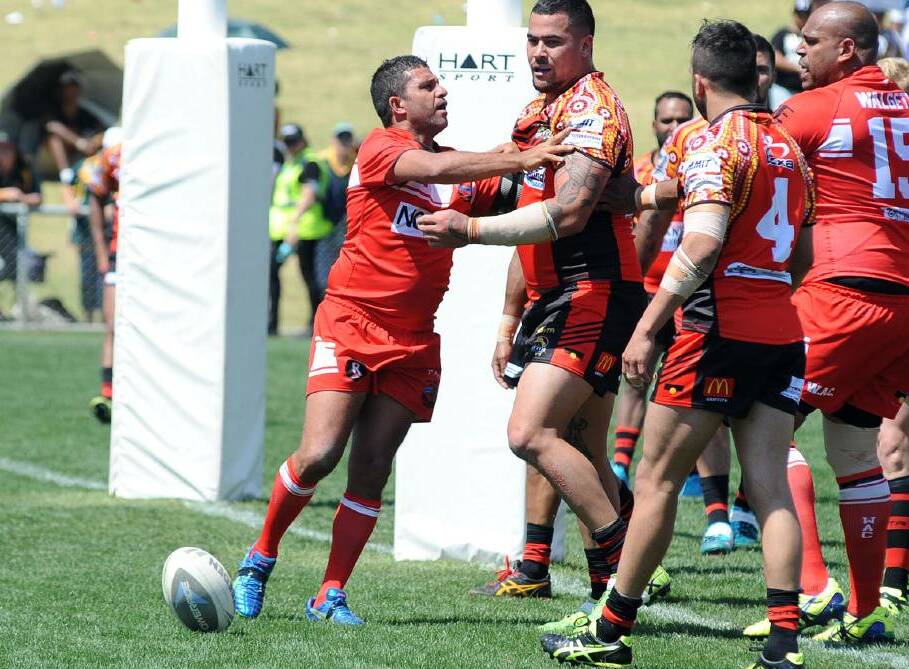 NOT IN MY HOUSE: Walgett hooker Steve Lane will again be in the think of it during this weekend's NSW Aboriginal Rugby League Knockout. 