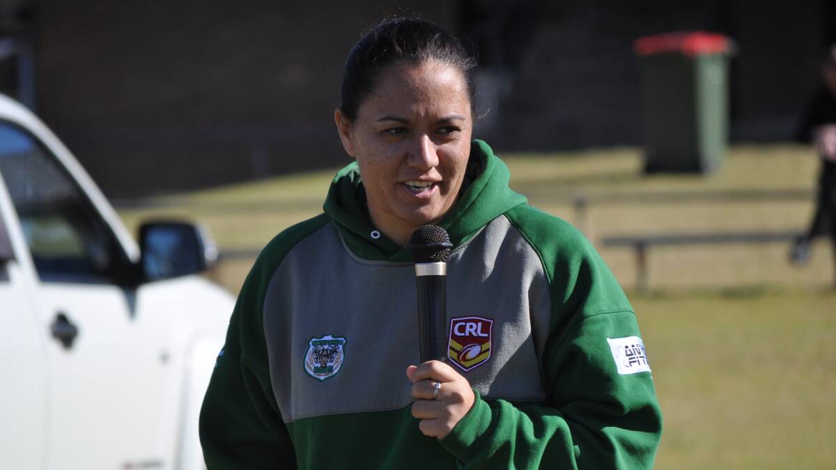 ON THE RISE: Jess Skinner is confident players from Western will go on to play in NRLW. 