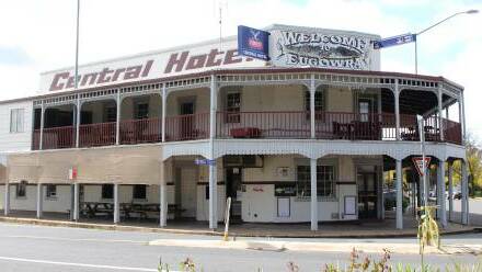 The Central Hotel in Eugowra. Photo was supplied.
