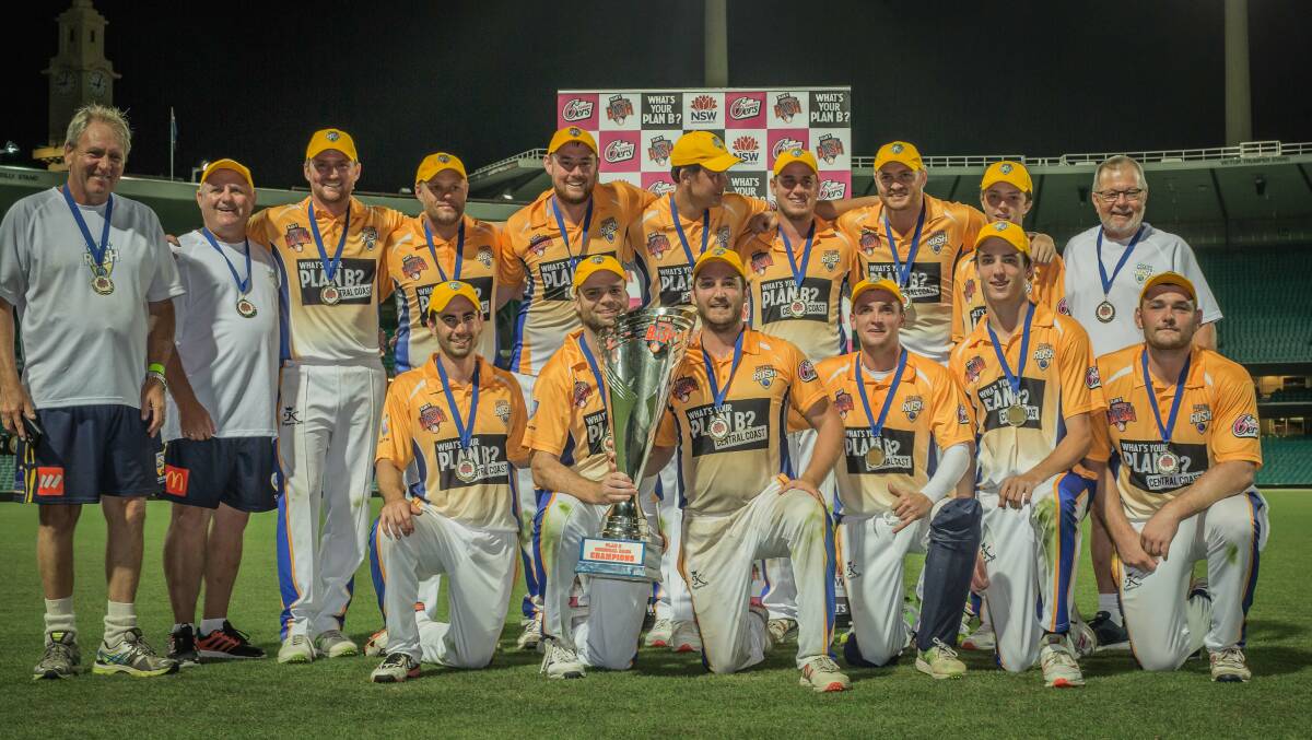 CHAMPIONS: The victorious Central Coast Rush side at the SCG. Photo: BENJAMIN CHURCHER