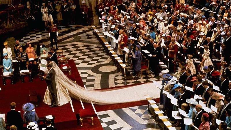 Harry's wedding will be less formal and lavish than Prince Charles and Diana's ceremony.
