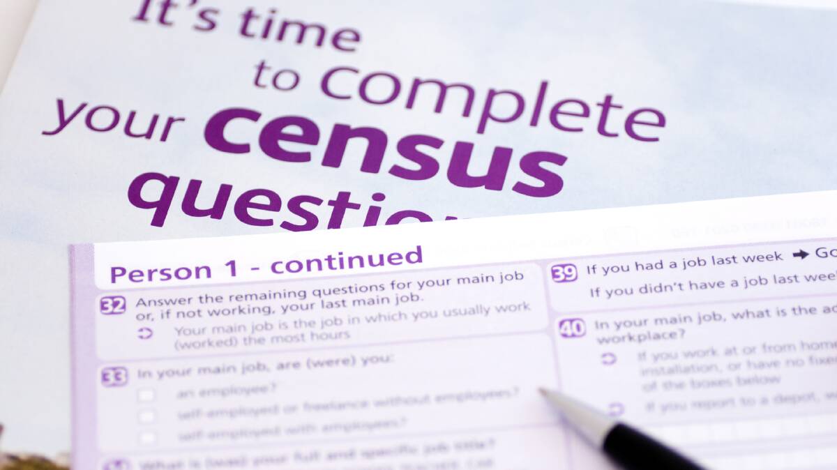 The old-style paper style Census.
