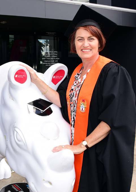 Engaging: Cathy Maginnis wants the community to be involved with Dubbo and the Orana region's own university campus.