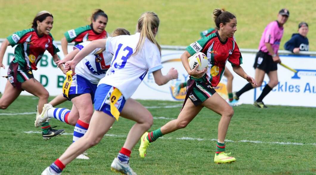 EXCITING: Tarlee Roberts is one of eight Dubbo girls to make the Group 11 league tag squad.
