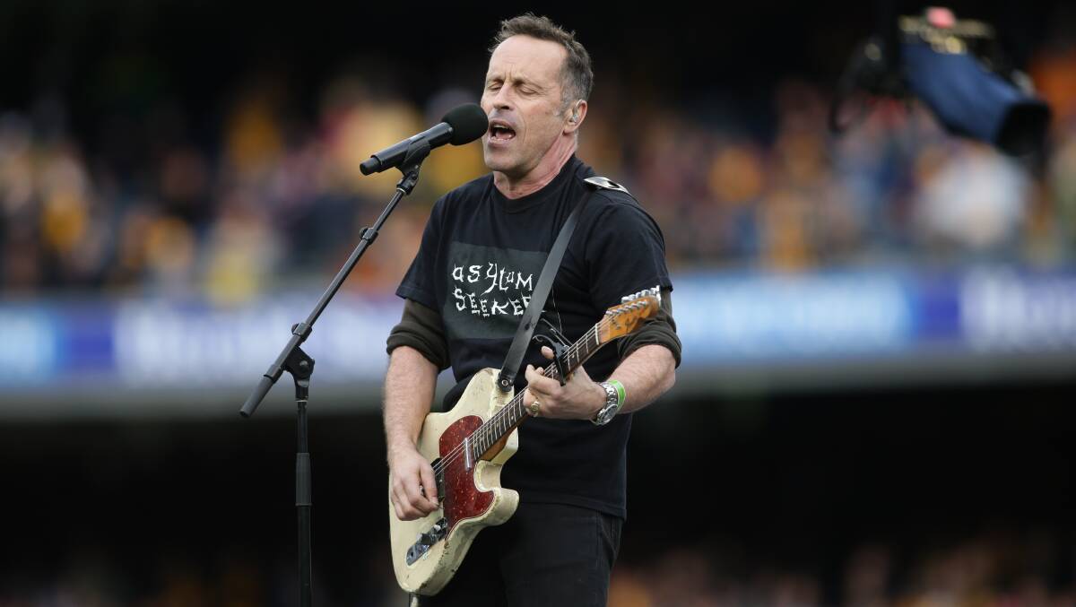 HOLY GRAIL: Mark Seymour is one of the icons of Australian music.