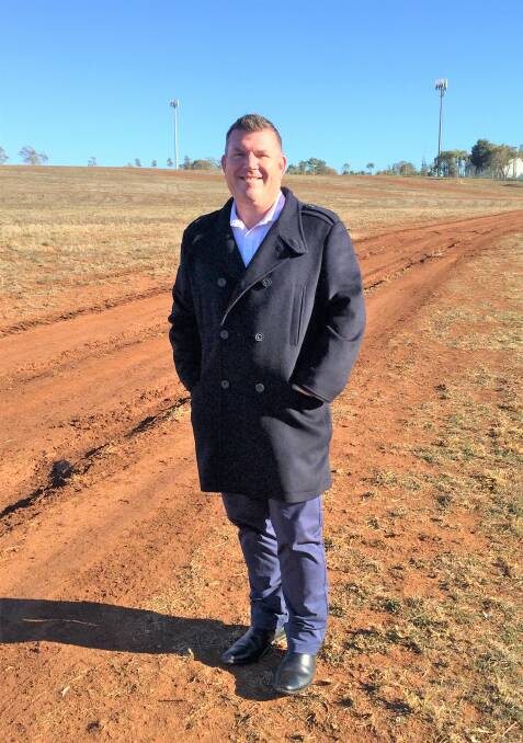 SPOT FREE: MP Dugald Saunders to rid Dubbo of mobile black spots. Photo. TAYLOR DODGE.