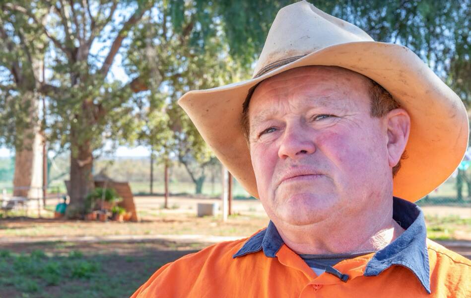 FUNDRAISING: Cobar farmer Kevin credits Frontier Services charity-operated program for getting through the hardships of the drought. Photo: CONTRIBUTED. 