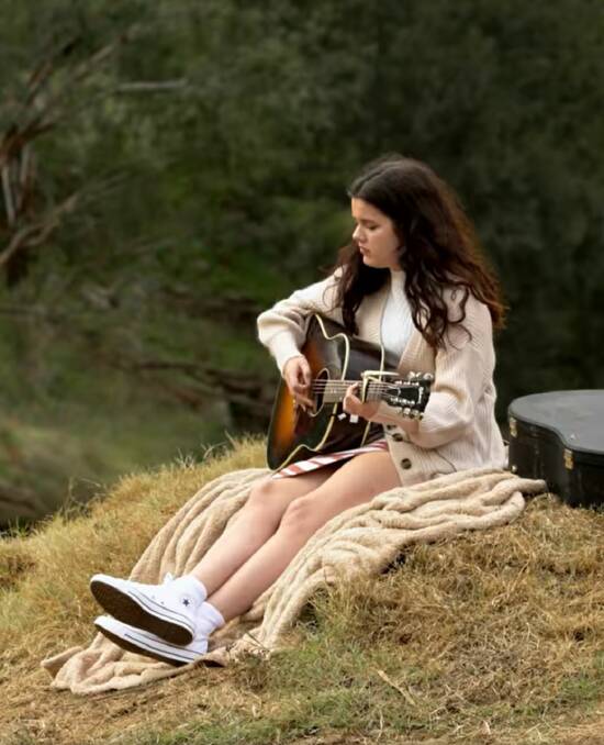 MUSICAL STORY: Dubbo artists Millie Mills. Picture: CONNECT TO COUNTRY. 