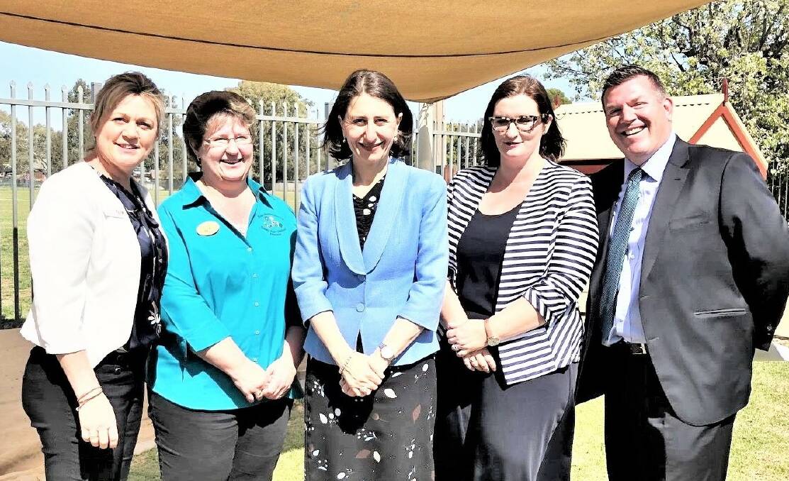 APPLICATIONS OPEN: MP Dugald Saunders, Sarah Mitchell MLC, Gladys Berejiklian and Catherine Albert. Photo: CONTRIBUTED.