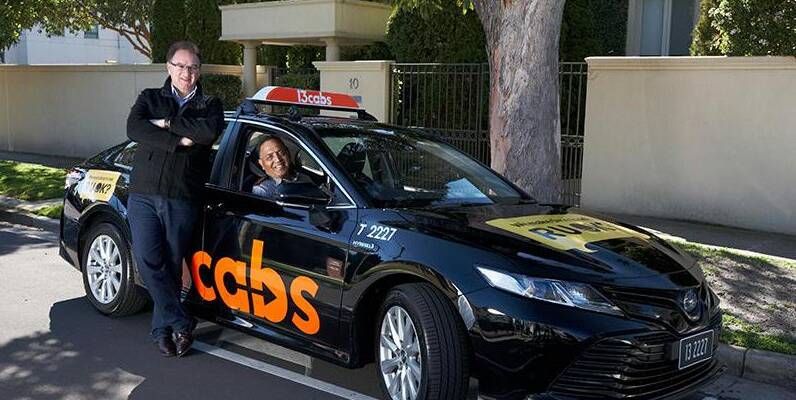 HOME DELVERY: 13cabs is encouraging residents to book the home delivery servicd 13things now. Photo: CONTRIBUTED.