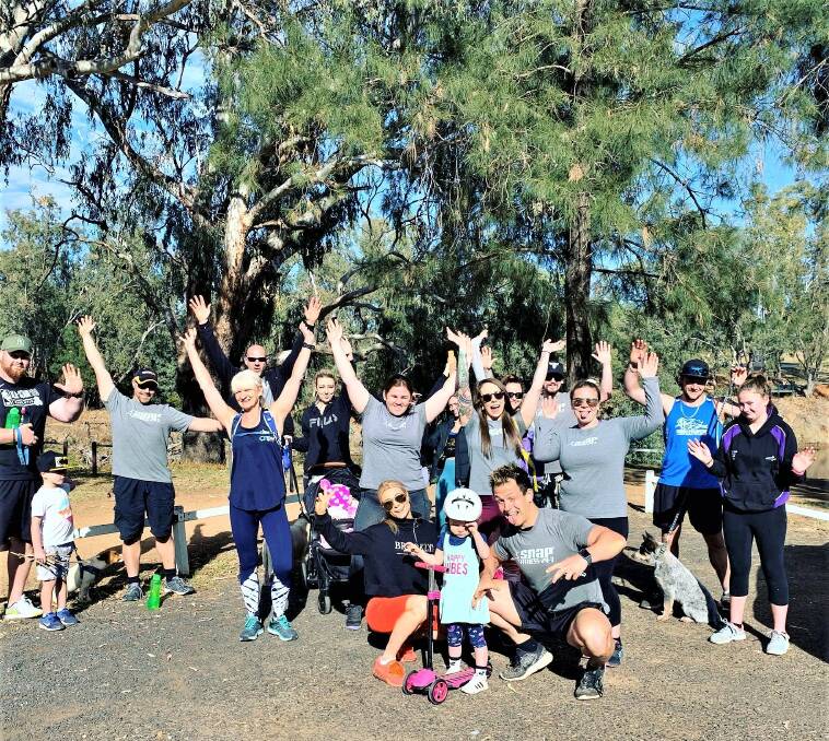 UNITE: Snap Fitness Dubbo kicks off it's annual october Mental Health Month activities. Photo: CONTRIBUTED. 