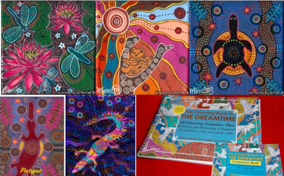 HOPING TO HELP HEAL: Dubbo-born Aboriginal artist and founder of Dreams of Creation, Mirree Louise Bayliss. Photo: CONTRIBUTED.