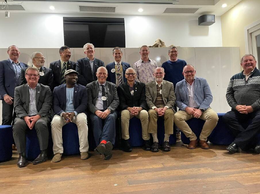BOARD: The Rotary Club of Dubbo South Inc new board for 2021. Photo: CONTRIBUTED. 