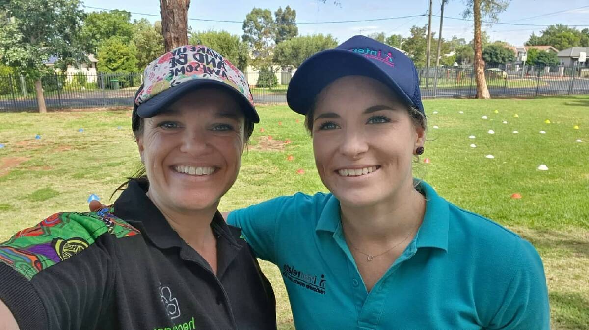 ANTI-BULLYING: Headspace Dubbo's Amy Mines and Interrelate's Laura Ah-See. Photo: CONTRIBUTED. 
