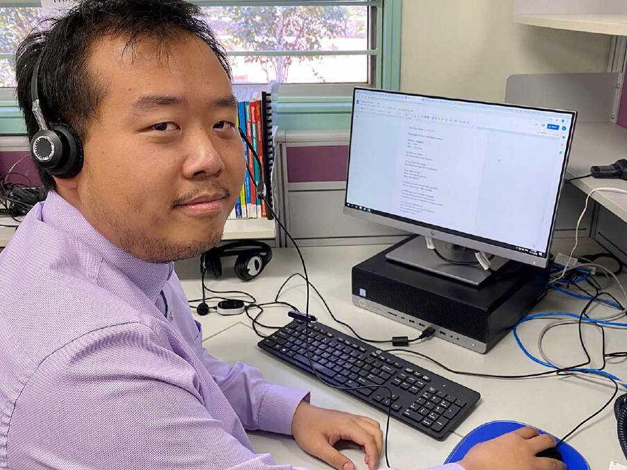 TOP RESULTS: Dubbo School of Distance Education teacher, Frank Xia. Photo: PROVIDED.