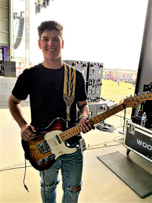GUITAR SLINGER: Blake O'Connor is set to get Dubbo dancing. PHOTO: SUPPLIED.