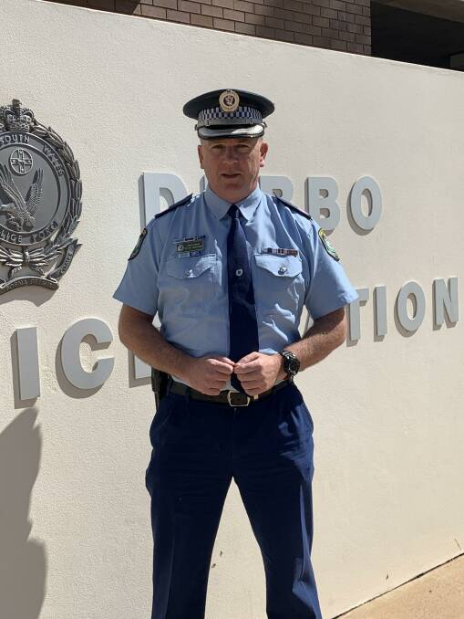 A MESSAGE: Acting Assistant Commissioner Peter McKenna APM. Photo: FILES.
