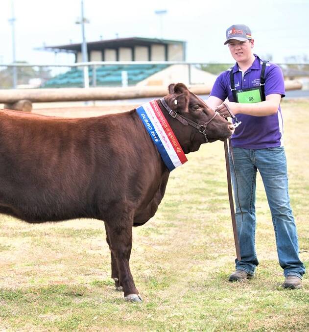 CHAMPION: The Sunday performance Class champion, Augusta EIS P9 Exhibited By Cooper McGovern. Photo: SUPPLIED. 