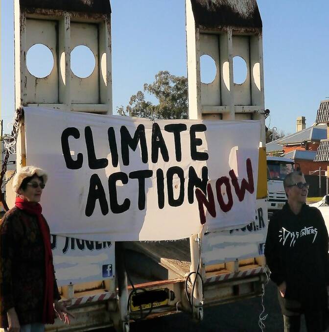 TAKING ACTION: Dubbo Environment Group to hand out car banners for annual protest. Photo: CONTRIBUTED. 