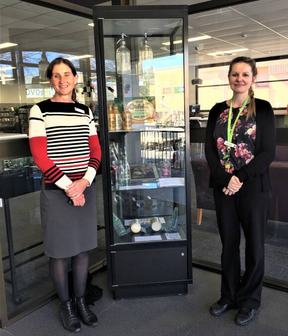 DUBBO HISTORY ON DISPLAY: Dubbo's Regional Library Coordinator Melissa Tong and Studies Officer Simone Taylor. Photo: TAYLOR DODGE.