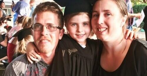 FUNDS FOR FAMILY: Dubbo community supports Tim, Zabella and Alice Miller. Photo: CONTRIBUTED.