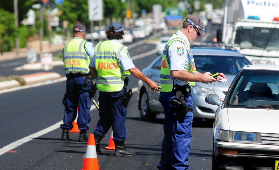 POLICE ON POINT: Drink driving numbers have dropped as well as fatalities due to MVA'S, two arrested in region over June-long-weeked. Photo: FILES. 