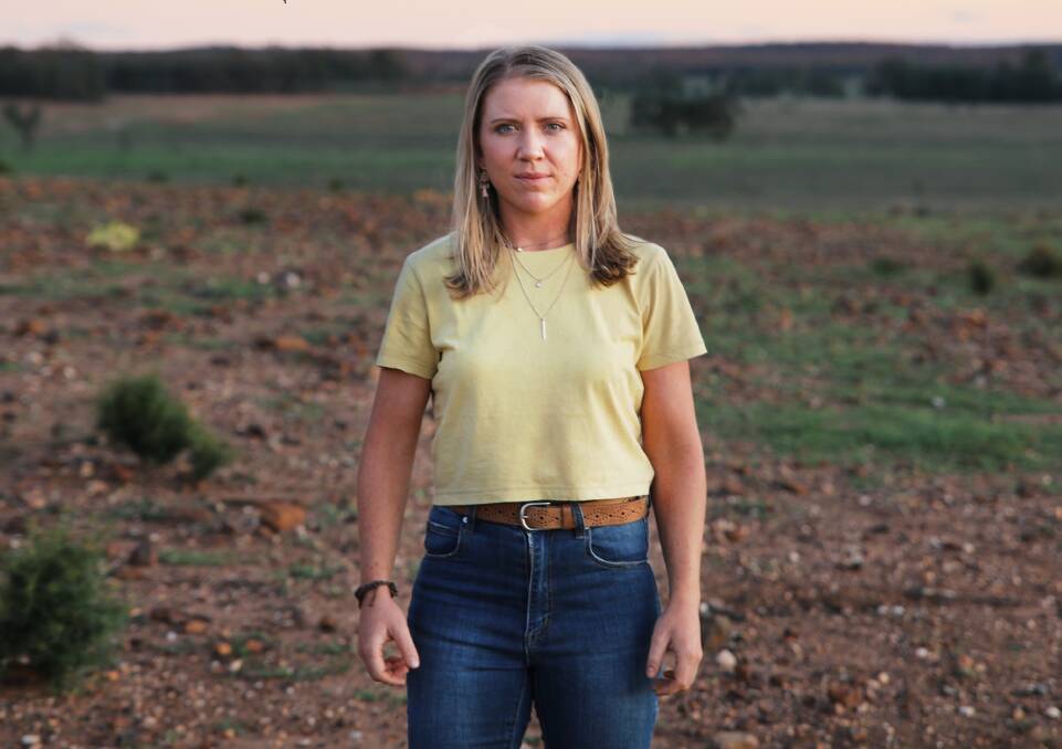 INSPIRED BY THE WEST: Country artist Clancy Pye used Dubbo landscape for music video. Photo: CONTRIBUTED. 