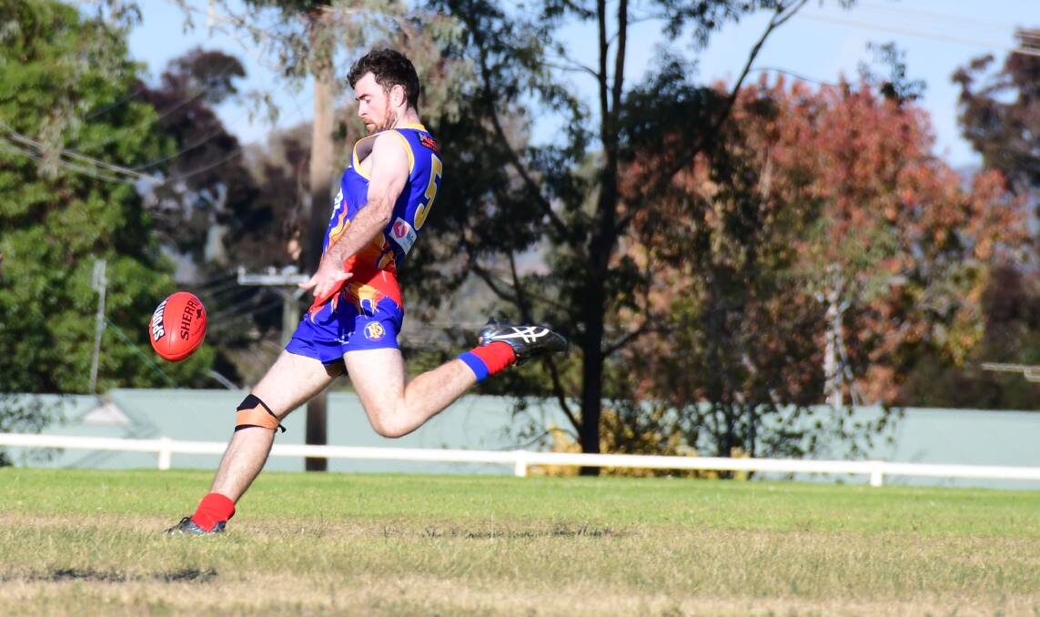 JOB DONE: Dubbo Demons are aiming for a victory during this weekend's clash with the Cowra Blues. Photo: AMY McINTYRE. 