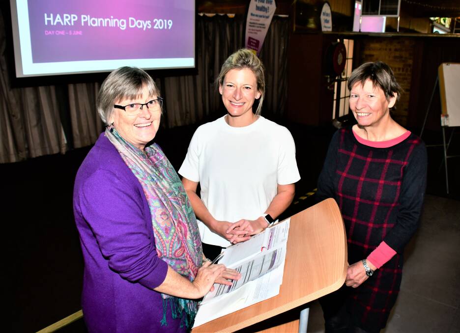 ELIMINATION UNDERWAY: WNSWLHD HARP Manager, Ann Ryan, Dr Ros Foster from Sydney's Sexual Health Centre and Epidemiologist Margret Lesjak. Photo: BELINDA SOOLE.