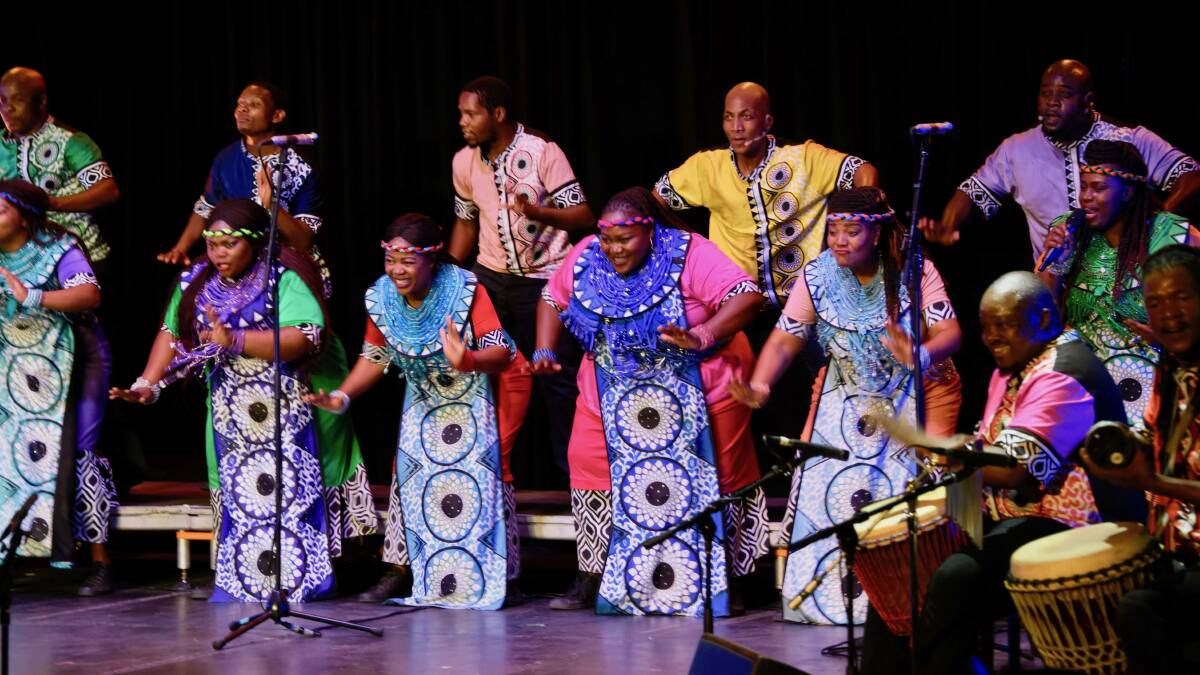 EN ROUTE TO DUBBO: The Soweto Gospel Choir. Photo: CONTRIBUTED.