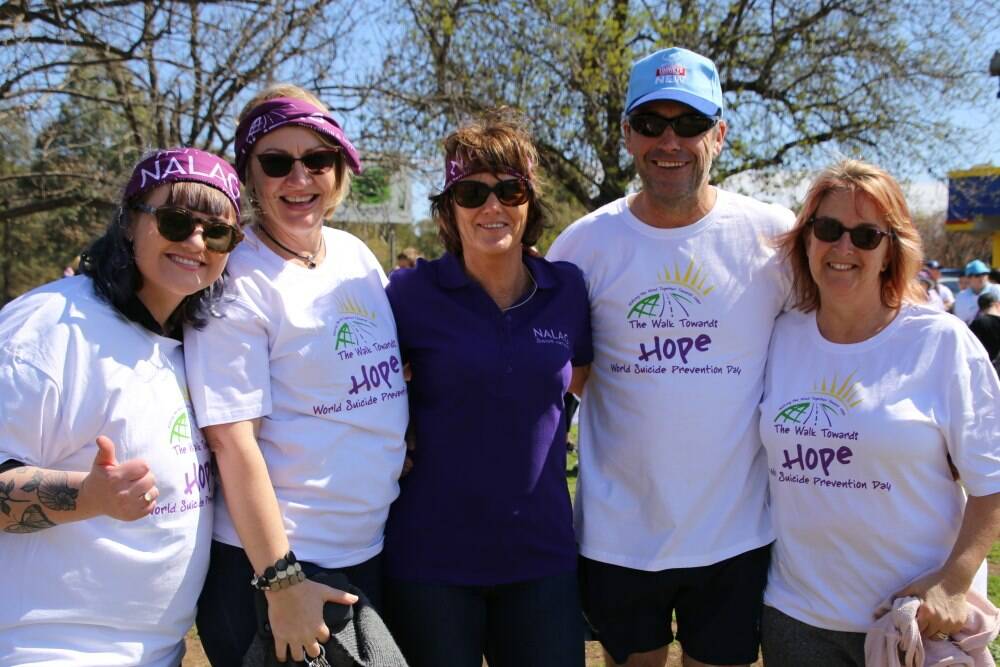 IN THE NAME OF HOPE: The National Association For Loss and Grief host Dubbo's 'Walk Towards Hope'. Photo: CONTRIBUTED.