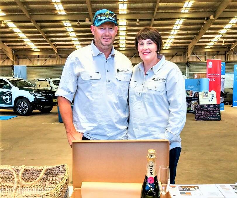 HELPING HAND: Elements Interiors and Constructions owners Damian and Pip Batten are helping bushfire victims. Photo: CONTRIBUTED