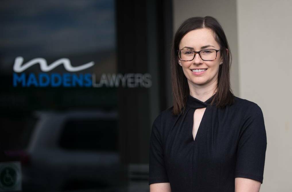 Maddens Lawyers Principal Kathryn Emeny.