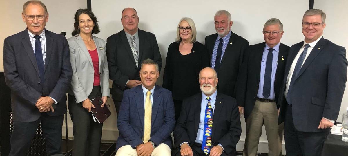RURAL ISSUES: Narromine Shire Council has a voice at the table of the Country Mayors' Association, with mayor Craig Davies (far left) elected to an executive position earlier this month. Photo: CONTRIBUTED
