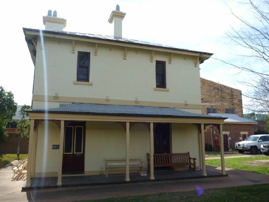 The former Governor's cottage inside the Dubbo courthouse. Picture supplied 