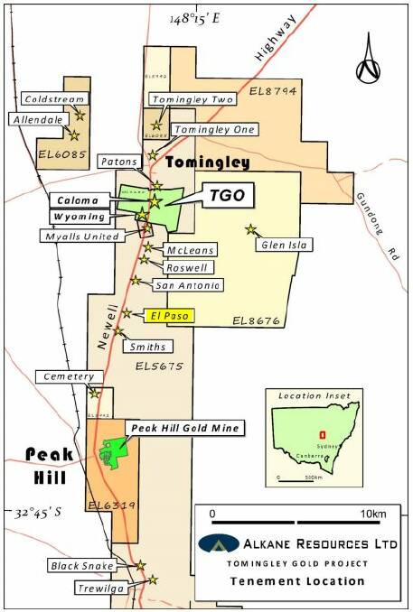Tomingley gold project. 