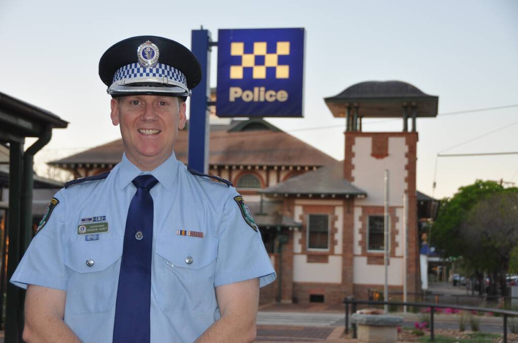 CONGRATULATIONS: Central North Police District Commander, Superintendent Andrew Hurst has been named a 2020 Churchill Fellow. Photo: IAN COLE