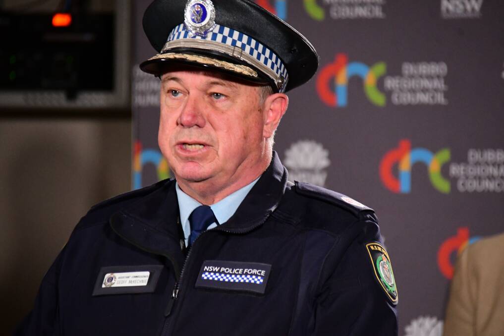 Western NSW Police Commander, Assistant Commissioner Geoff McKechnie said there was still a high level of non-compliance in the western region in the last 24 hours. Photo: FILE
